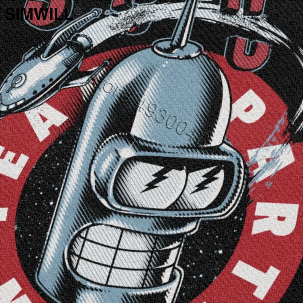 Men je Smešno, Robot Anime Tee Mestnih znanstvena Fantastika Fan Tshirt Kratek Rokav Bombaž Print Majica s kratkimi rokavi O-vratu Redno Fit Navijači Oblačila