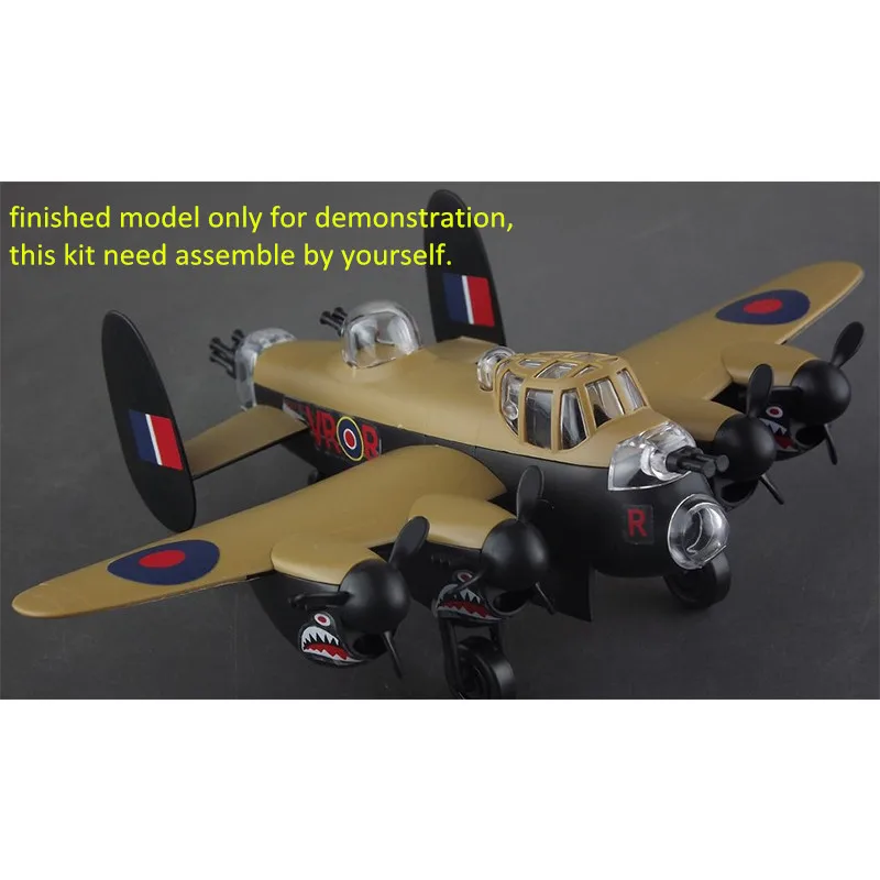 Meng Otroci mPLANE-002 Lancaster Bomber Q Edition Plastičnih Skupščine Model Kompleti