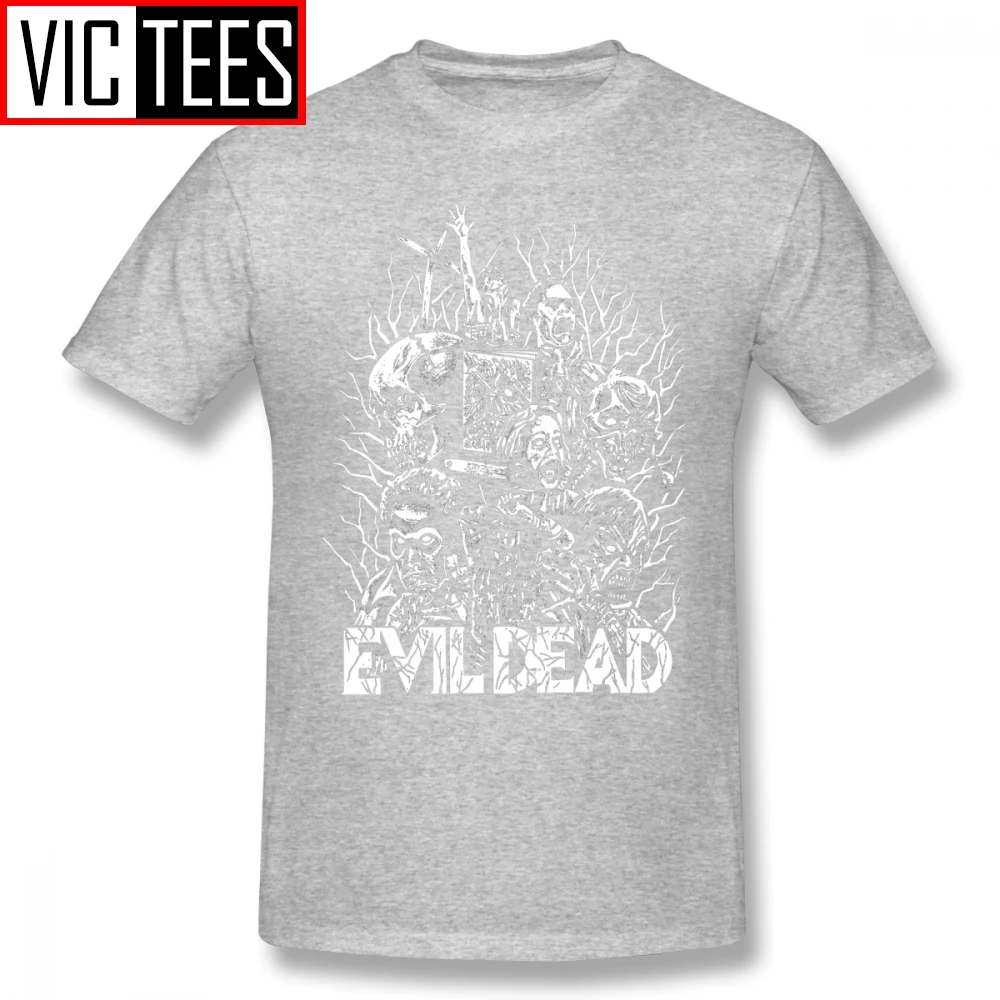 Mens Evil Dead T Srajce Evil Dead T-Shirt Natisniti Tee Rokavi Moški Super Poletje Bombaž Tshirt