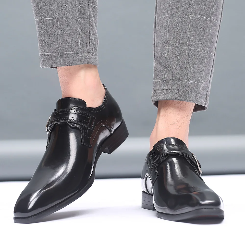 Mens formalno čevlji Eleganten poslovni prijateljski udobno formalno moški čevlji mens obleka, čevlji 2020