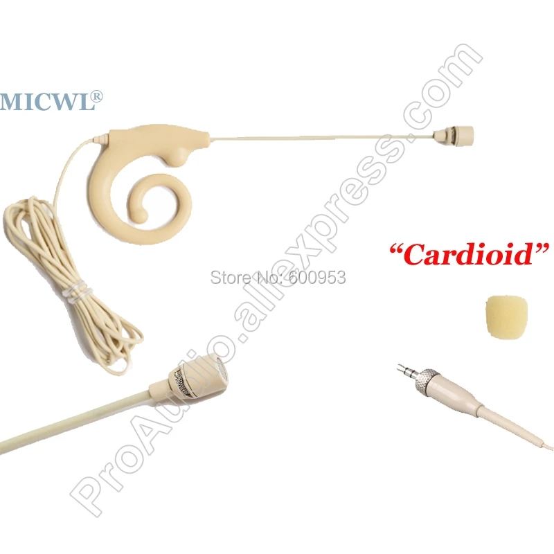 MICWL Profesionalne Slušalke Cardioid Mikrofon Mikrofon za Sennheiser G1 G2 G3 Brezžični
