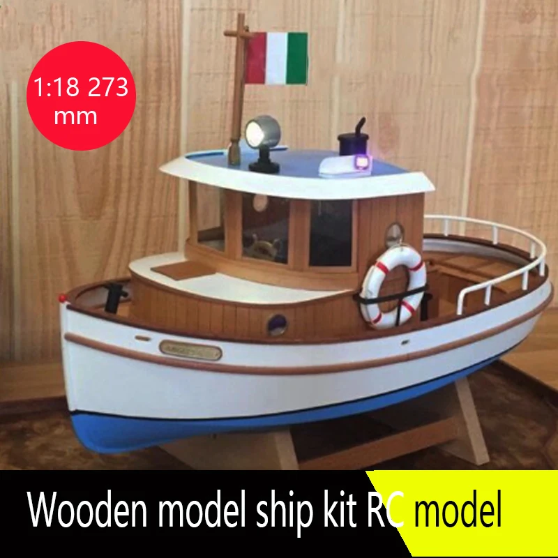 Mikro Povlek M2 1:18 273mm Lesenega modela ladje kit RC model igrače diy igrače model komplet igrače za fante les model kompleti