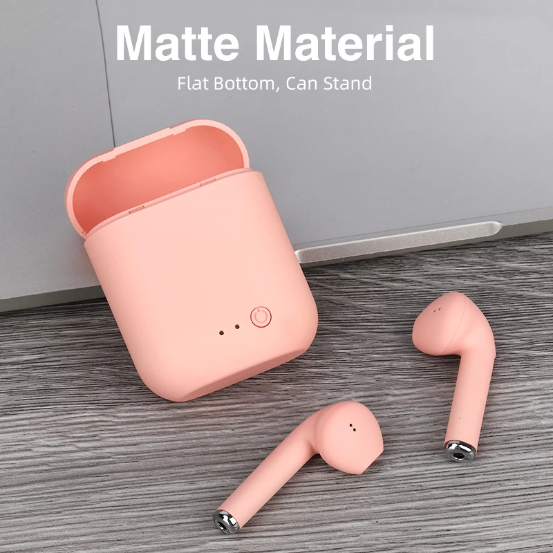 Mini-2 TWS Brezžične Slušalke Bluetooth 5.0 Slušalke TWS Mat Čepkov Z Mic Polnjenje Box Slušalke Brezžične Slušalke