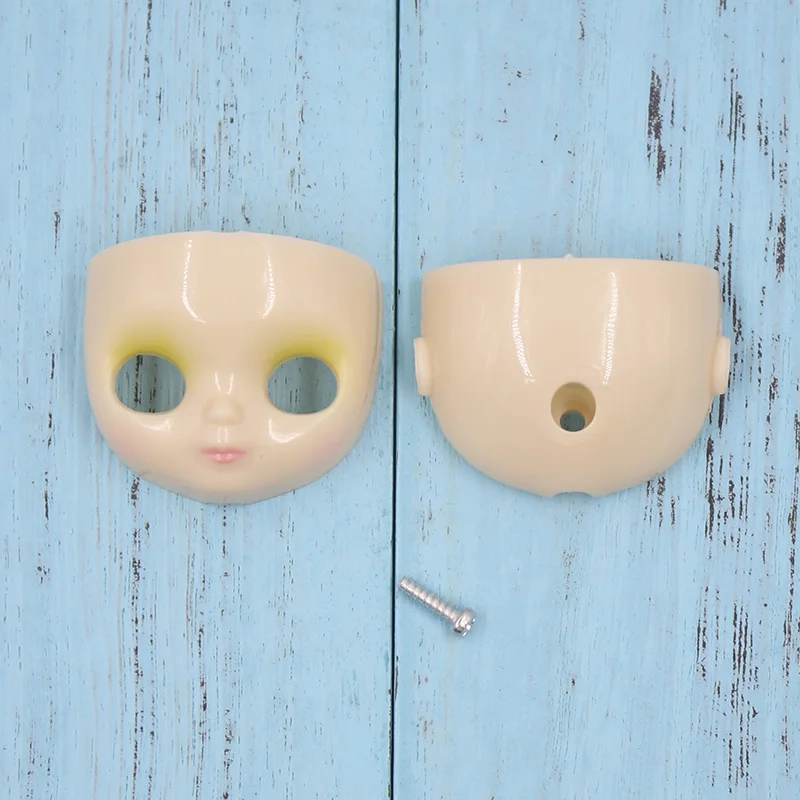 Mini Blyth lutka Dodatki za telo, obraz ploščo oči mehanizem lasišče za 10 cm višina lutka DIY Spremembe Toy Factory Blyth