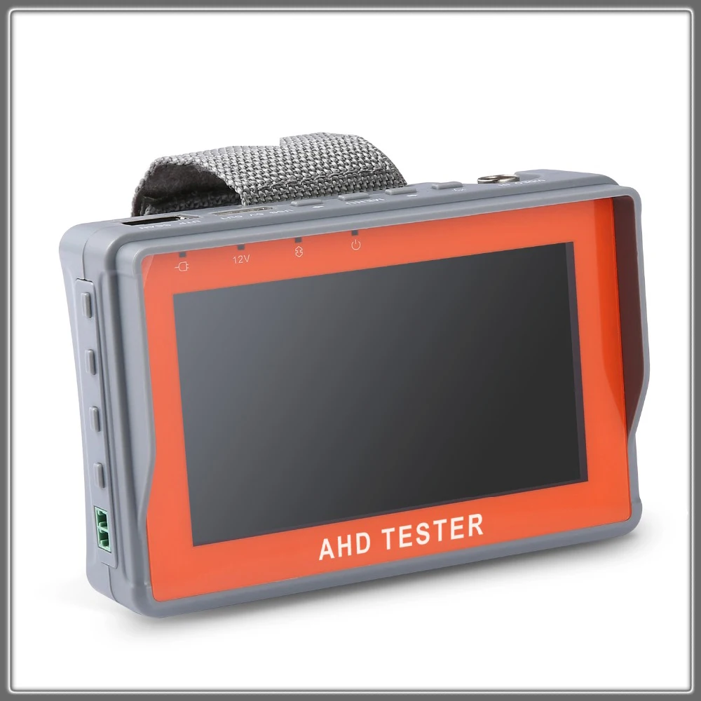 Mini CCTV TVI Test 4.3 Palčni HD AHD CCTV Tester Monitor AHD 1080P Analogni Fotoaparat Testiranje PTZ UTP Kabel Tester 12V 1A Izhod