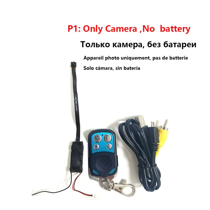 Mini DIY fotoaparat 1080P mala kamera video glas dvr snemalnik motion detect gizli kamera mini camcorder daljinski upravljalnik Skrite TF