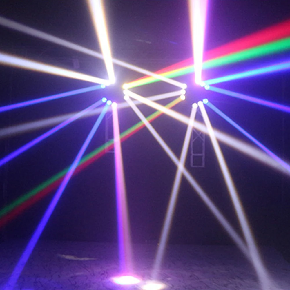 MINI LED 9x12W LED Spider Light RGBW DMX Fazi Osvetlitev Dj LED Pajek Gibljive Glave Žarek Svetlobe