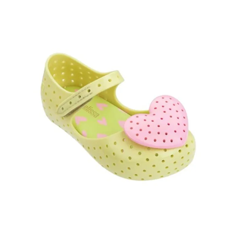 Mini Melissa Moda Dekleta Sladkarije čevlji Otroci Srce za Otroke Poletni sandali Baby valentinovo mini melissa čevlji SH19099