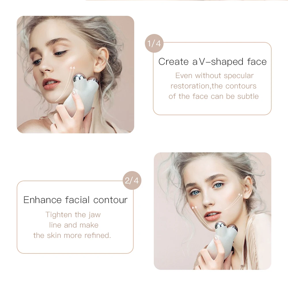 Mini Microcurrent lifting Obraza Pralni EMS Kože Privijte Vibracije Massager Obraza Gubam za odstranjevanje barve Anti Aging Lepoto Naprave