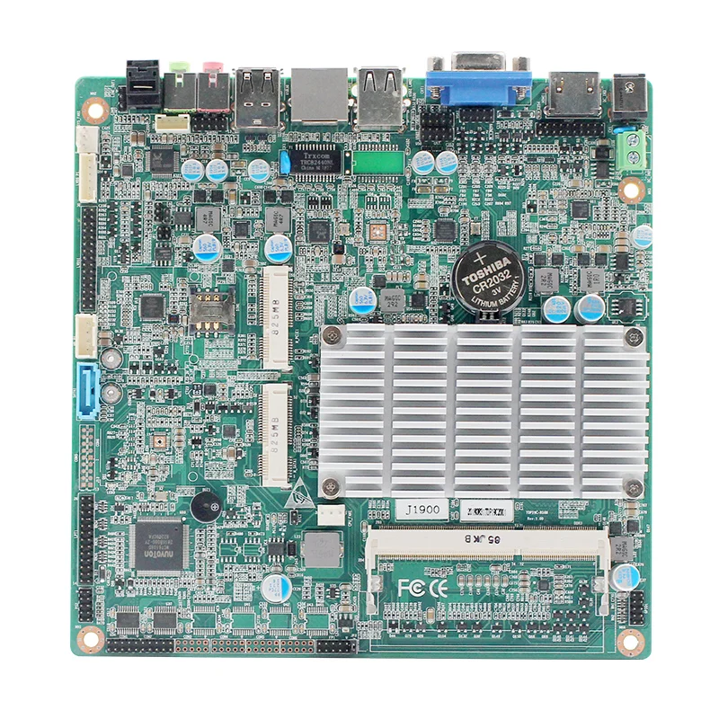 Mini-mini ITX matične plošče, 17*17 cm Integrirano celeron Baytrail-I/D/M 1*DDR3 240 Vtičnico /8*USB2.0 /6*COM /1*mSATA/1x LPT