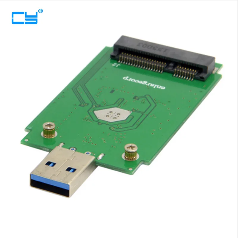 Mini PCI-E mSATA, da USB 3.0 Zunanji SSD PCBA Adapter Conveter Kartico z Komore