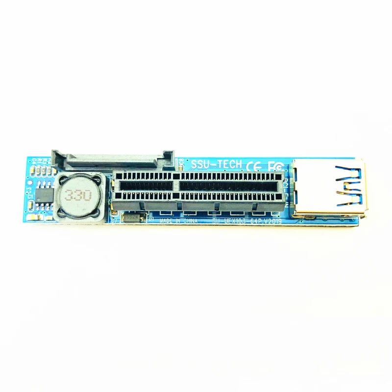 Mini PCIE, da PCI-E X4 Reža za Kartico Riser Adapterja RAČUNALNIK Grafično Kartico Priključek z 60CM USB3.0 Podaljšek PCI Express Riser