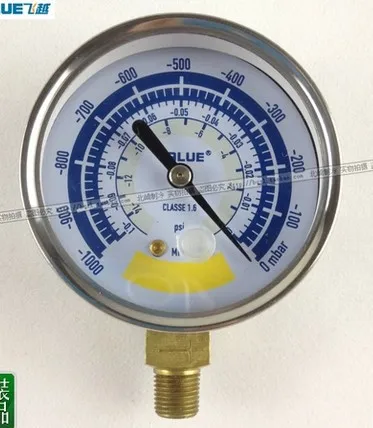Mini Podtlačna Črpalka za 1L vakuumsko sesalno filtracija se uporabljajo v laboratoriju, z negativnimi merilnik tlaka & 2 cevi