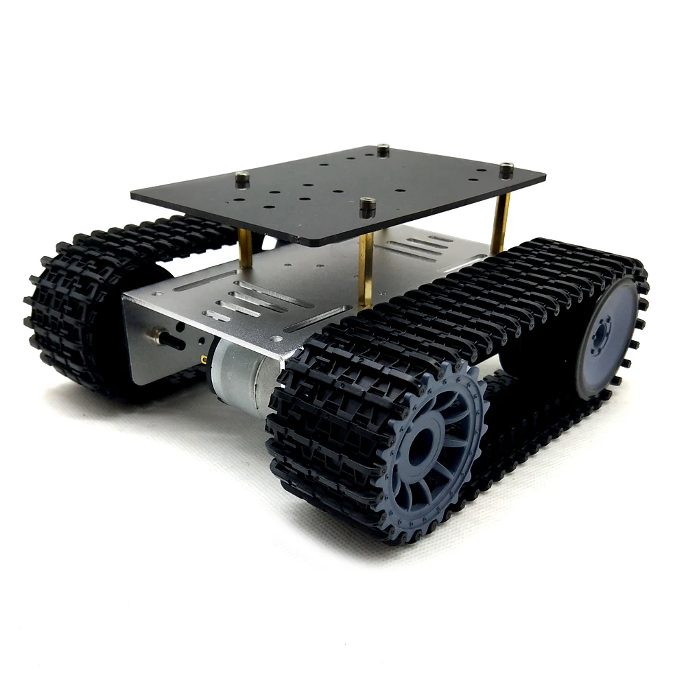 MINI T10P Smart Robot Tank Ohišje Bager Avto Platformo z TT Motor za DIY Robot Poučevanja preizkusa