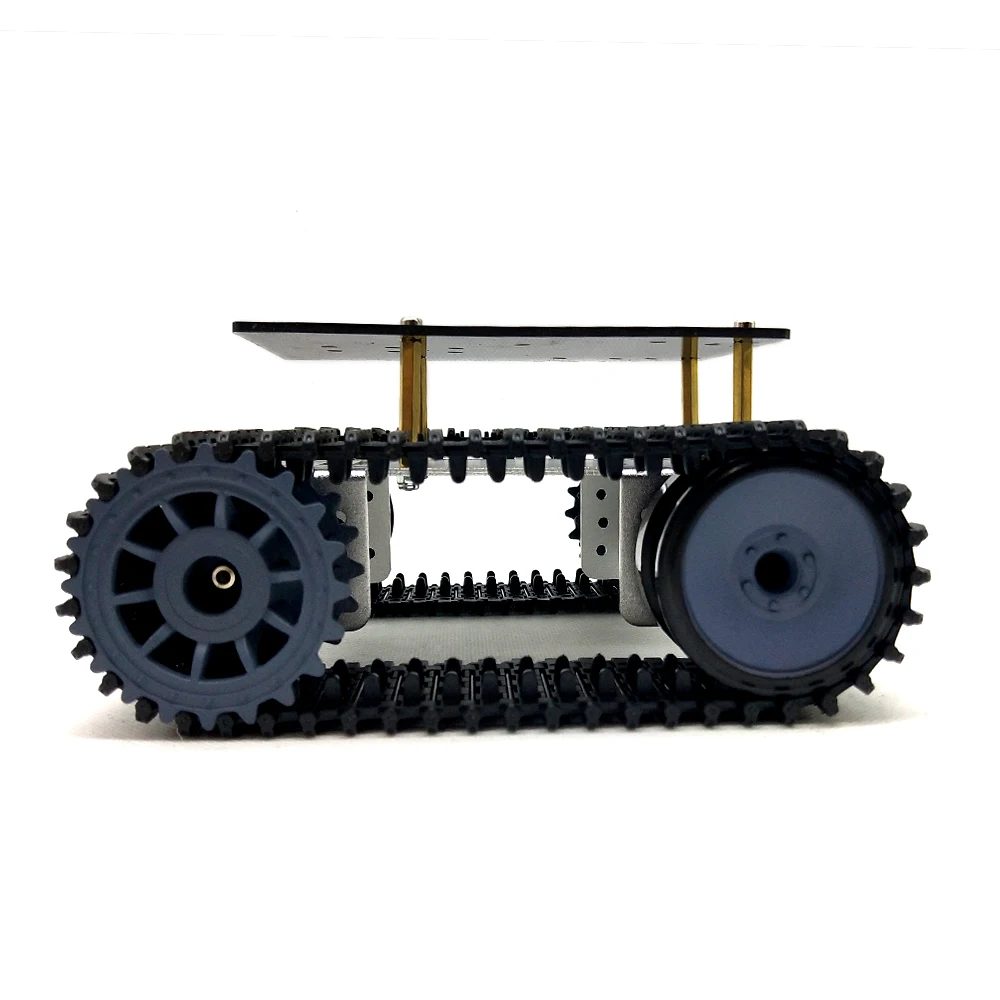 MINI T10P Smart Robot Tank Ohišje Bager Avto Platformo z TT Motor za DIY Robot Poučevanja preizkusa