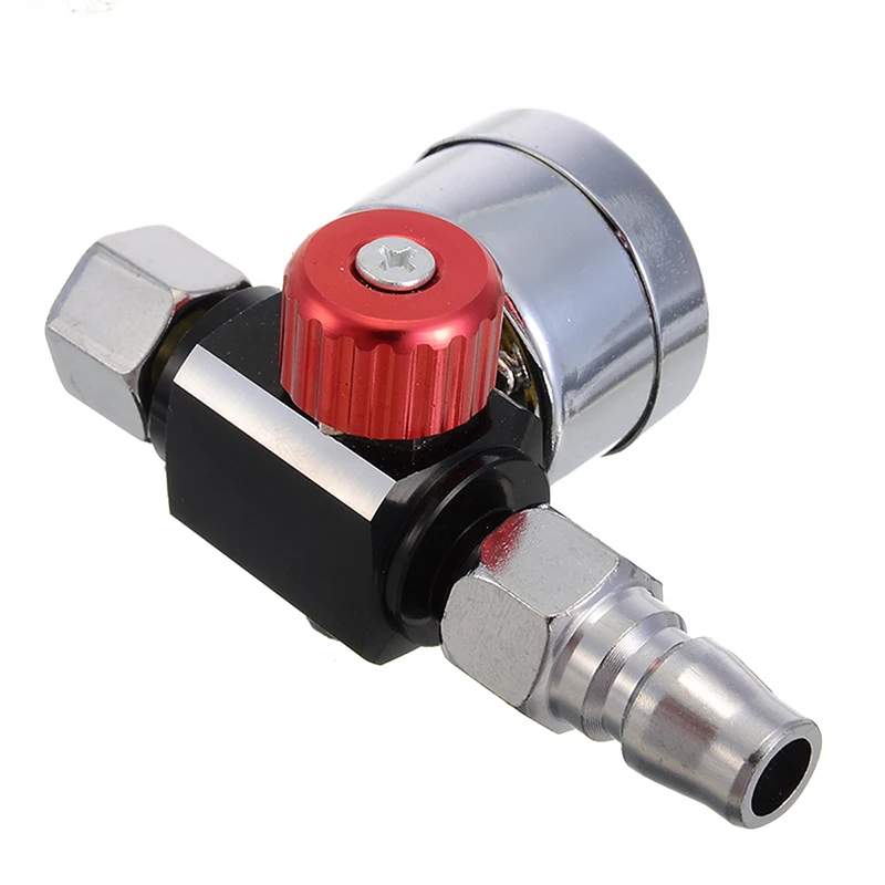 Mini Zraka Regulator Ventil Orodje Plinski manometer w/ Šoba Za Trajno Učinkovito Merjenje Tlaka Spray Tool Mayitr