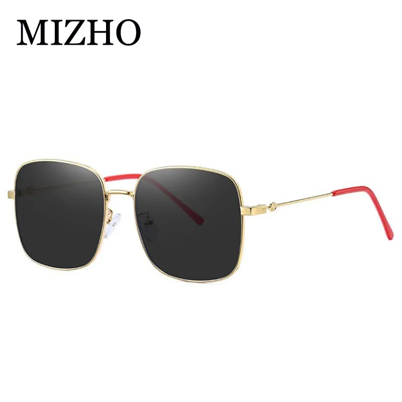 MIZHO 2020 Prevelik Kovinskih Kvadratnih sončna Očala Za Ženske Luksuzne blagovne Znamke, Modni Človek Tonirana Kakovosti Sunglass Slaven Trendy