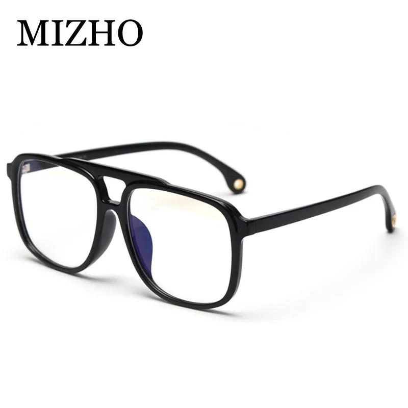 MIZHO Filtriranje Zaščito Vida Anti Modra Svetloba Očala ženske TR90 Retro Kvadratnih Računalnik Očala Okvirji Moških Optični koreja