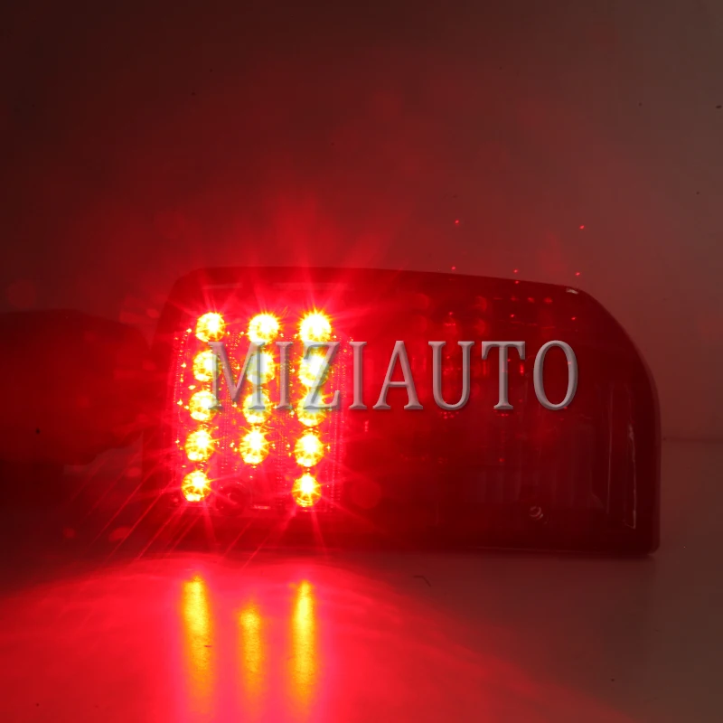 MIZIAUTO Sivo LED Rep Luč Za Nissan Patrol GQ 1/2 Serije 1988-1997 Zadnja Zavora Lučka Opozorilo Vključite Signal Luč Avtomobilski Deli