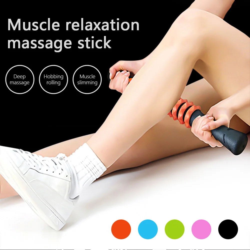 Mišice Valj Palico Masaža Telesa Roller Telo Massager za Lajšanje Mišične Bolečine in Krče Masaža Palice