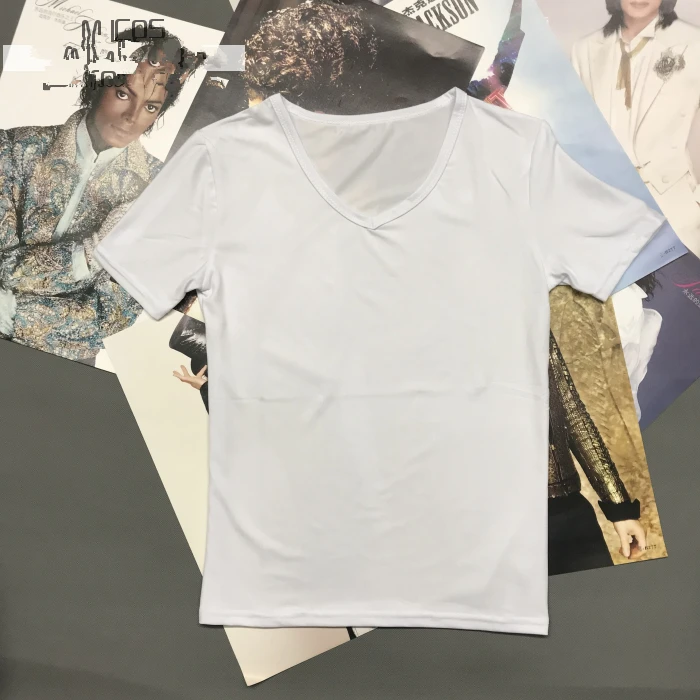 MJ Michael Jackson Classic White Proti T-shirt majice
