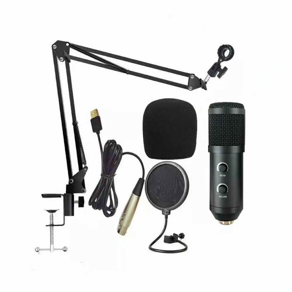MK-F600TL Žični Mikrofon USB Studio Kondenzatorja Strokovno Mikrofon za Računalnik Snemanje Video posnetkov Poddaje Karaoke