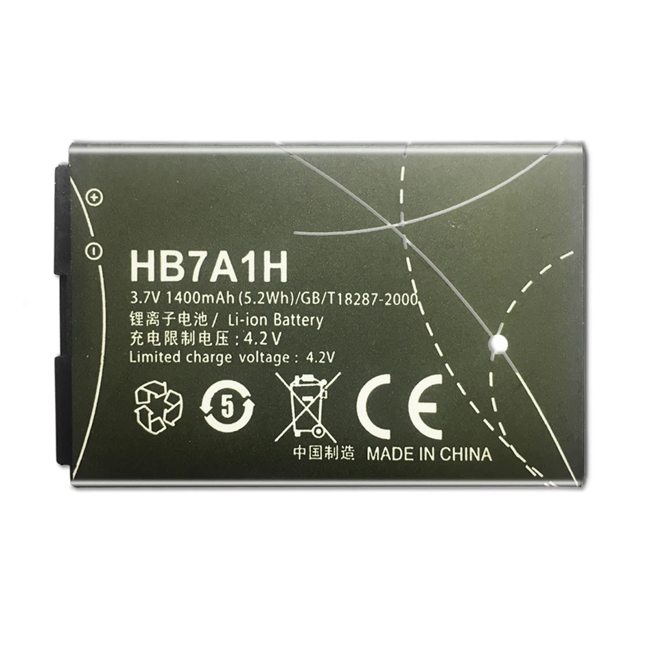 Mobilni Telefon Baterija HB7A1H Za Huawei Vzpon C6100 C2822 / E583C Usmerjevalnik C2823 C2827 C2829 E5830 E585 E5 1400mAh Baterija