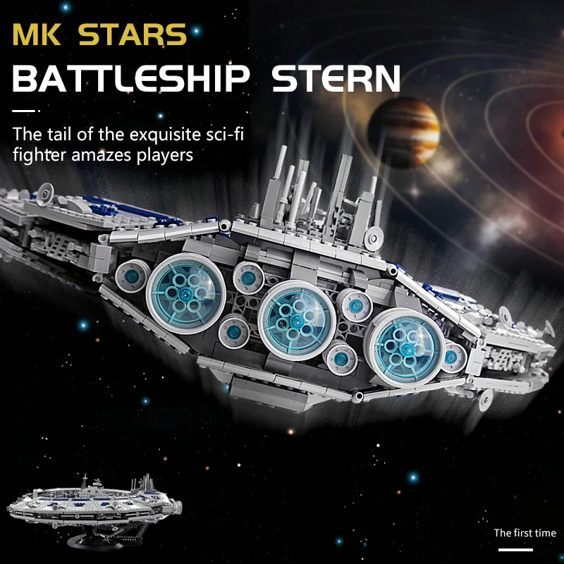 MOC 13056 Star Set Vojne Destroyer Lucrehulk Razred Bojna Droid Nadzor Ladje združljiv gradnik Opeke Darilo