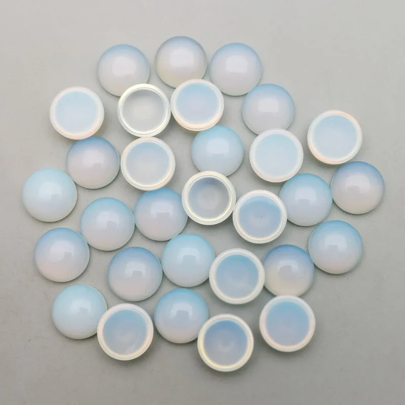 Moda 12 mm opal Kamen kroglice ne luknjo čar opalite krog CAB Chrysoprase za nakit, izdelava Debelo 50pcs/veliko
