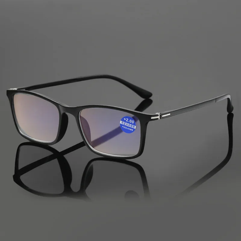 Moda Anti-Modra Svetloba Ultralahkih Moških Računalnik Obravnavi Očala Za Ženske Presbyopia Bralec Letnik Kvadratnih Branje Glasse