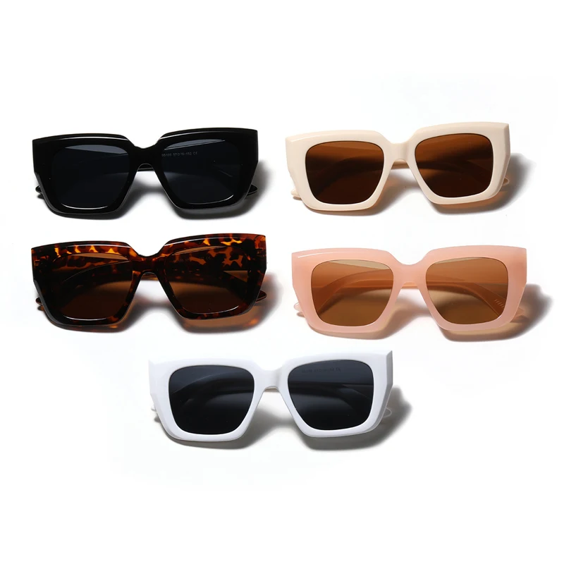 Moda Kvadratnih Sončna Očala Ženske Moški 2021 Retro Luksuzne Blagovne Znamke Oblikovalec Sončna Očala Ženski Moški Očala Steampunk Oculos De Sol
