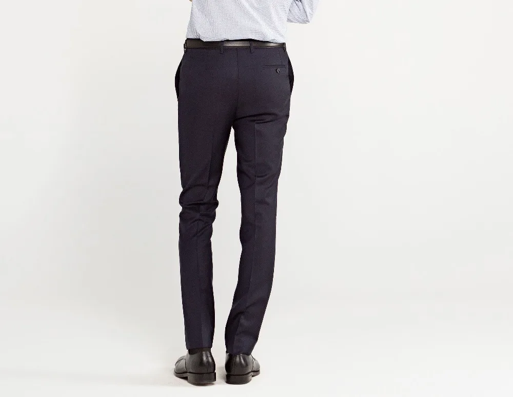 Moda novega modela, slim fit volne več barve na izbiro strani žepi z gumb letenje mens po meri hlače poslovnih hlače