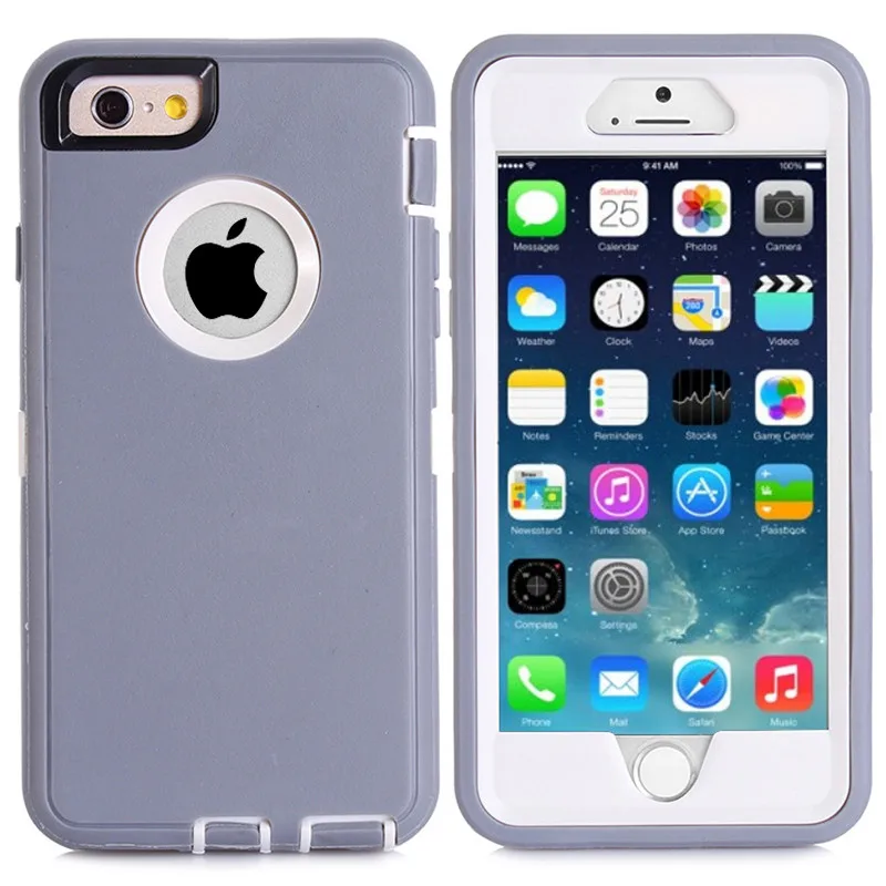 Moda Pisane Primeru Za iPhone 6s Vrtljiv Nazaj Posnetek Screen Protector Pasom 360-Stopinjski Celotno Telo, Shockproof Trde Plastike