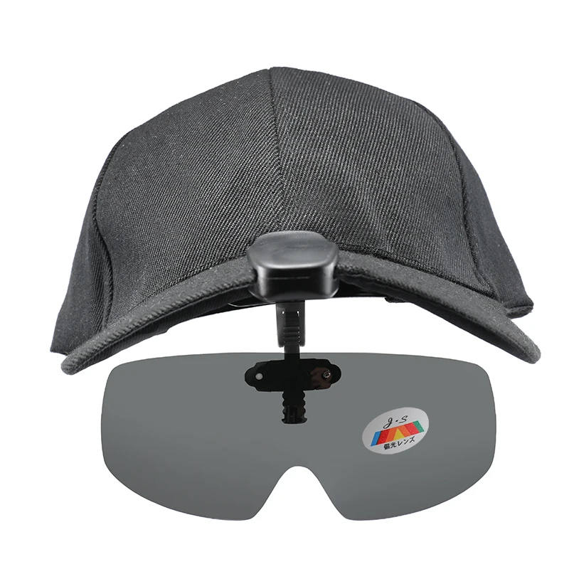 Moda Polarizirana Ribiška Očala, Klobuk Ščitniki Šport Posnetke Skp Posnetek na sončna Očala Za Ribolov, Kolesarjenje, Pohodništvo Golf Očala UV400