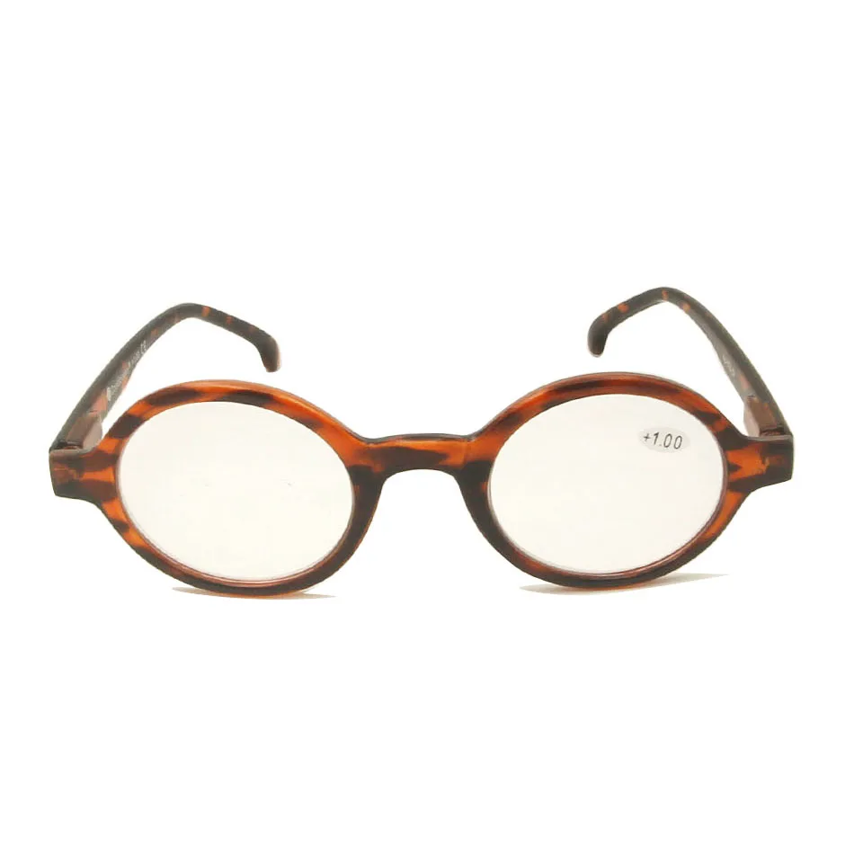 Moda Tortoise Žensk Krog Obravnavi Očala Ženske Moški Letnik Daljnovidnost Presbyopia Očala Dioptrije Očal Z Torbica 1.25
