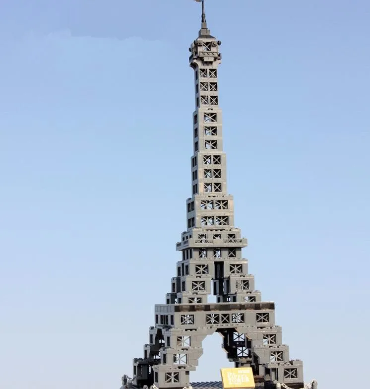 Model 8015 Eifflov Stolp v Parizu Znana Stavba Brick block igrače Združljiv z Vsemi blagovne znamke 978PCS