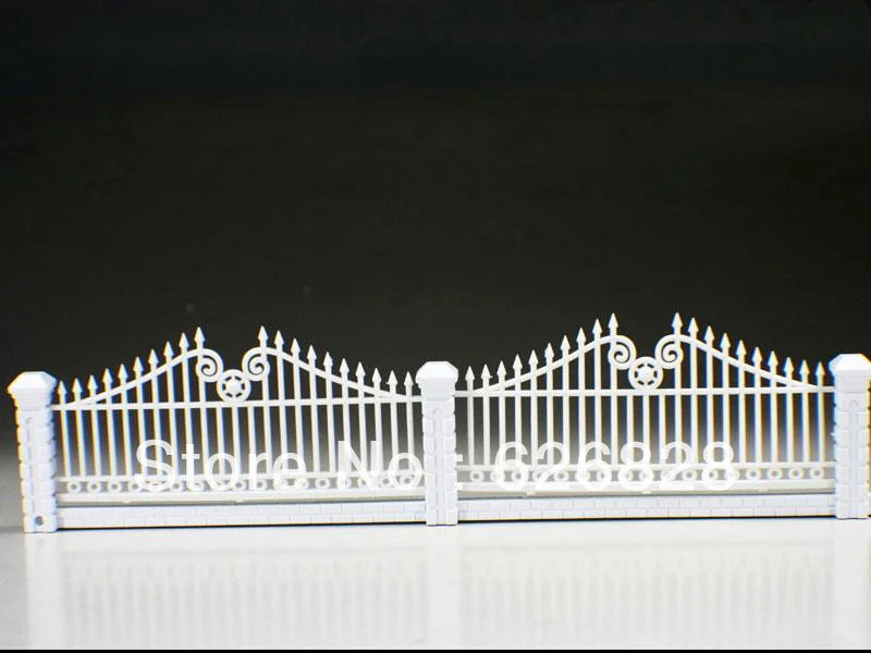 Model zgradbe Materiala ABS ograjo ograja ograja višine 15-25 mm, 1:100