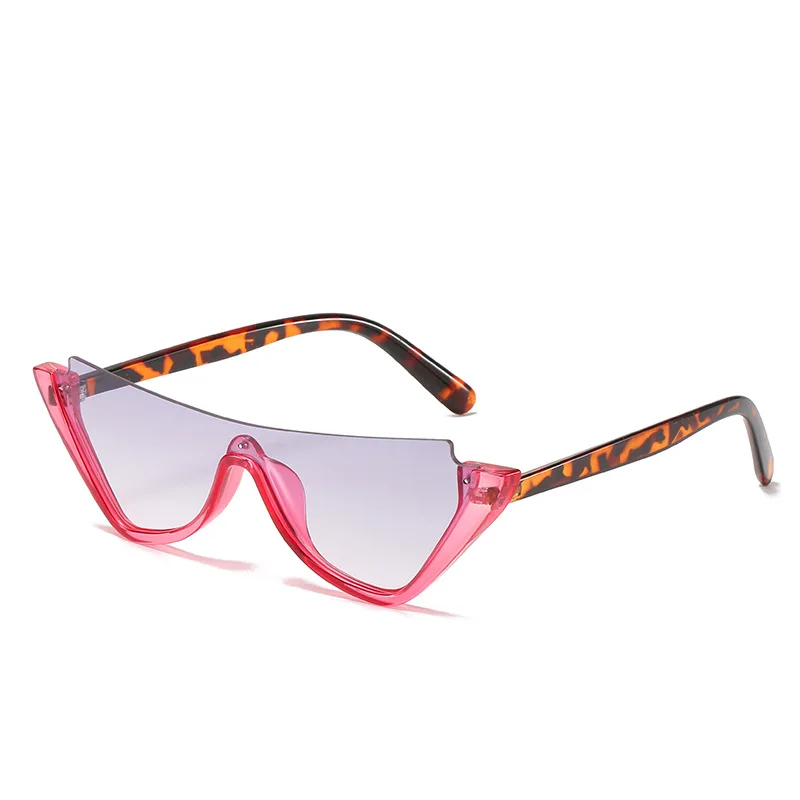 Modna sončna Očala Odtenkih za Ženske, Trgovina Trendy Pol-rim Preplete Očala Leopard Okvir Očal
