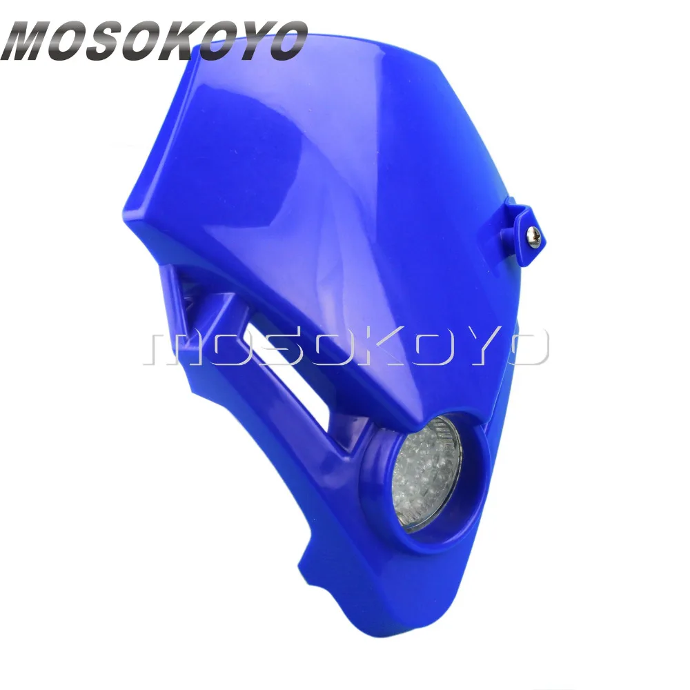 Modra LED Mini Dirke Kolo Enduro Smerniki za PLIN PLIN TXT Pro 280 ES 300 450 Sojenja Dirke Vodja Svetlobe