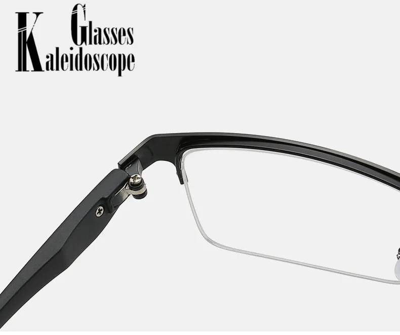 Modra Svetloba Blokiranje Obravnavi Očala Moških Pol Okvir Poslovnih Presbyopia Očala Ženske Visoke Kakovosti s Dioptrije Plus 1.5 2 2.5