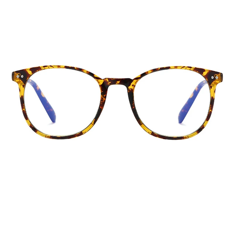 Modra svetloba blokiranje očala ženske modni jasno objektiv žensk računalniške očala, očala Retro krog pregleden očala