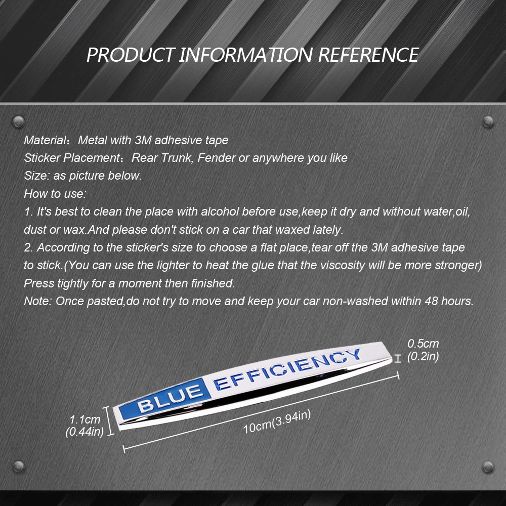 Modra Učinkovitost Avto Nalepke Strani Emblem Značko Zadaj Prtljažnik Dekoracijo Decal Za Mercedes Benz W204 W203 W211 W210 W212 W205 SLK