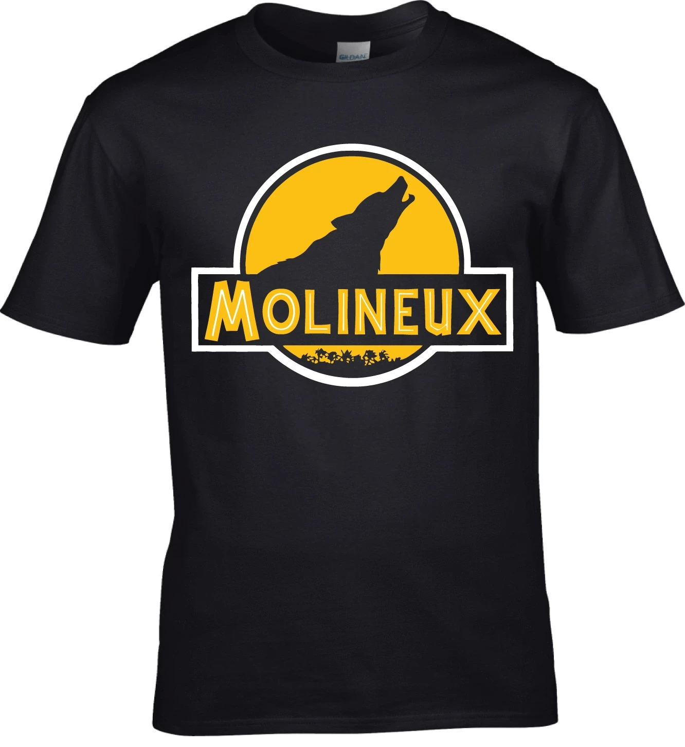 Molineux Jurassic Parodija T Shirt Wolverhampton Wanderers Nogomet Volkovi Xs 3Xl