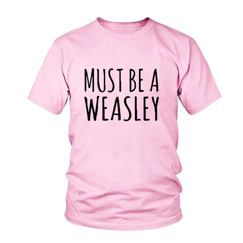 MORA BITI WEASLEY Črke Natisni Ženske Tshirt Bombaž Priložnostne Smešno Majica s kratkimi rokavi Za Dekle Top Tee Hipster Tumblr Ženska t-shirt majica