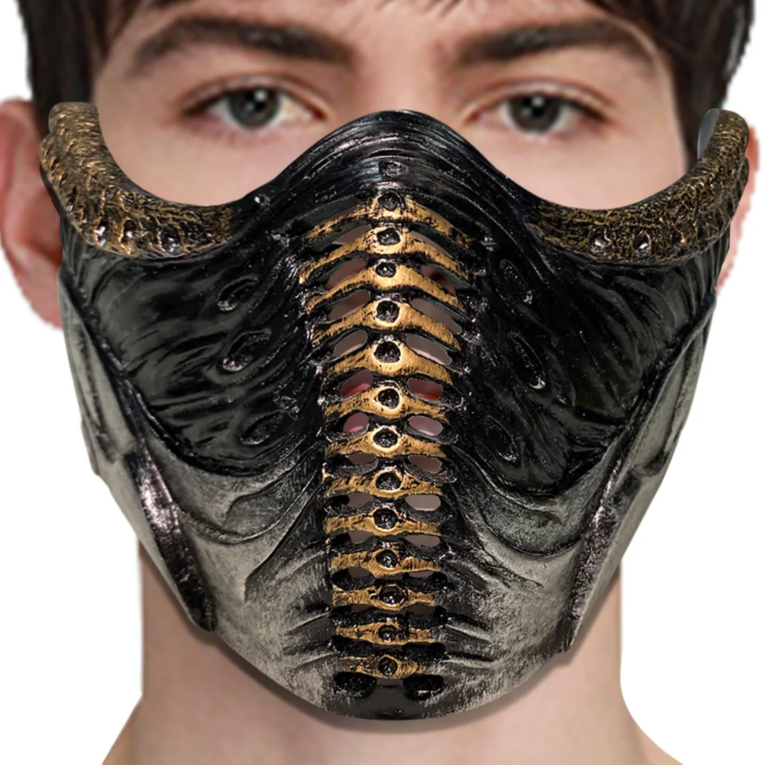 Mortal Kombat Smolo, Cosplay Maske MK Škorpijon Obraz Sub-Zero Masko Masker Unisex Halloween Cosplay Rekviziti