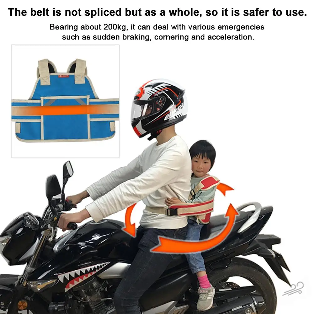 Motocikel Otrok Varnostni Pas Trak Nosilec Umazanijo Kolo Otroške Varnostne Nastavljiv Motocikel Varnostnega Pasu Motocikla Dodatki
