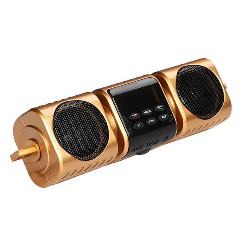 Motorno kolo Bluetooth Zvočnik Prenosni Nepremočljiva Podpira TF Kartice AUX, MP3 Predvajalnik 57BA