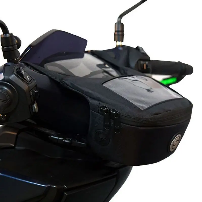 Motorno kolo Krmilo Bag Rezervoar za Gorivo Vrečko Mobilni Telefon Zaslon na Dotik Slušalke Vrečko E7CA