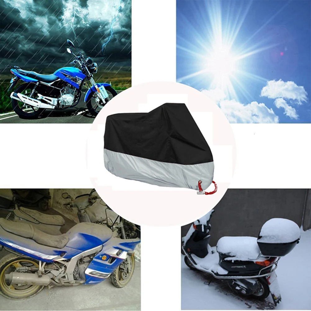 Motorno kolo Nepremočljiv Pokrov Dustproof UV Zaščito, motorno kolo, Skuter Kolo motorno kolo dež kritje Zunanja Notranja Vse Sezone
