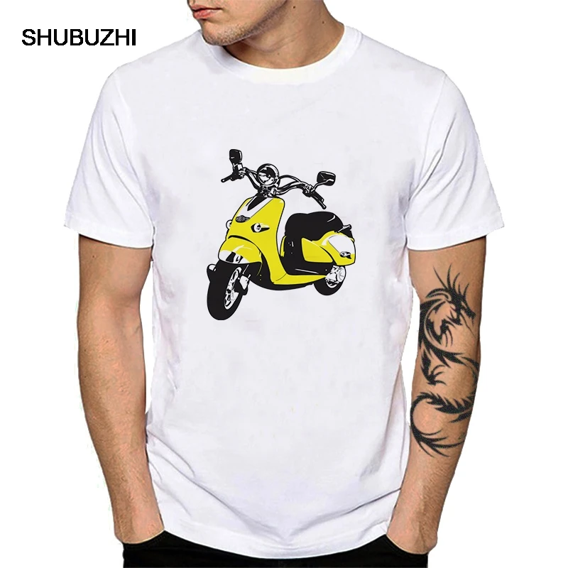 Motorno Kolo T-Shirt Super Ciljne Logotip Skuter Vespa Kratek Rokav Tee Majica Skull Okostje Smrti Voznika Motornih Biker Vrhovi
